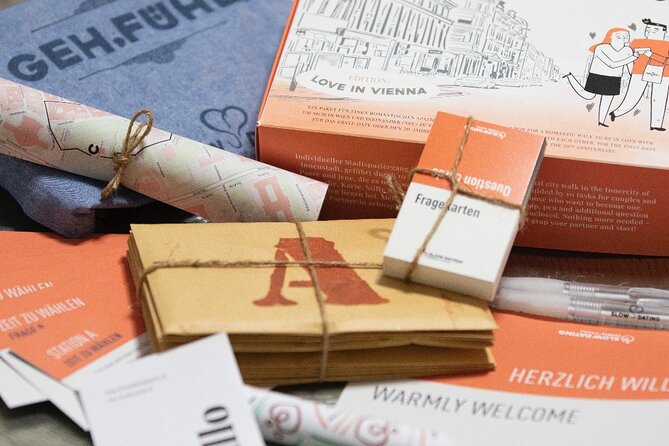 A box for a romantic walk in the city center of Vienna - What this Love in Vienna box really is