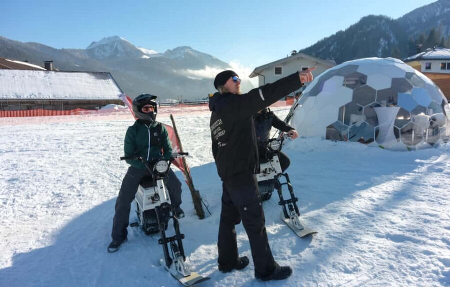 Achensee: Riding moonbikes - Gear-up and the 40 minute session rhythm
