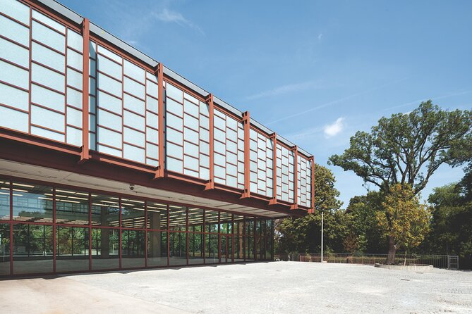 Belvedere21 Contemporary Art & Sculpture Garden Entry Ticket - The architecture is the warm-up: a pavilion with World’s Fair roots