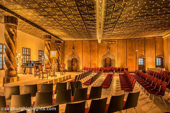Best of Mozart Concert and Dinner or VIP Dinner at Fortress Hohensalzburg - How the evening flows: funicular ride, dinner service, then the concert