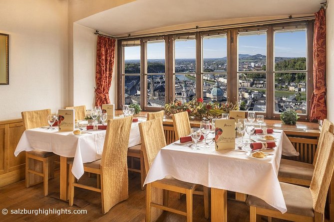 Best of Mozart Concert and Dinner or VIP Dinner at Fortress Hohensalzburg - Views and timing: when the fortress is at its best