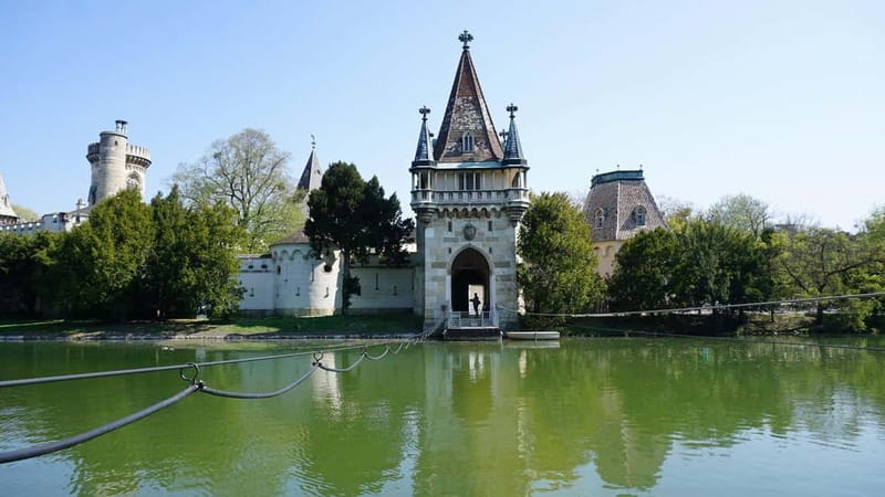 Bratislava: DayTrip: Castles around Vienna +underground lake - Franzensburg Castle and Laxenburg Gardens: outside viewing and the Illumina winter show