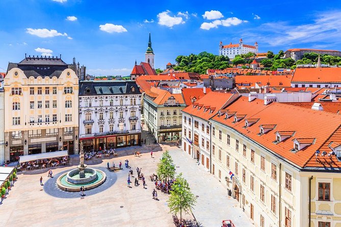 Bratislava Small Group Half-Day Trip from Vienna - Getting to Bratislava Castle and making the view part count