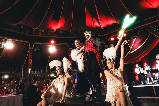 Burlesque Spectacular Dinner Show - The 4-course dinner show format, and how to enjoy it