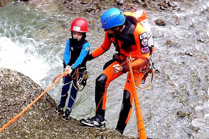 Canyoning for Kids and Families in Füssen, Germany - Small group size (max 14) and English instruction: the real comfort perks