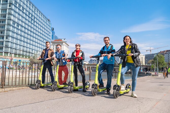 E-Scooter Tour through amazing Vienna! - Heldenplatz: big symbolism in small time