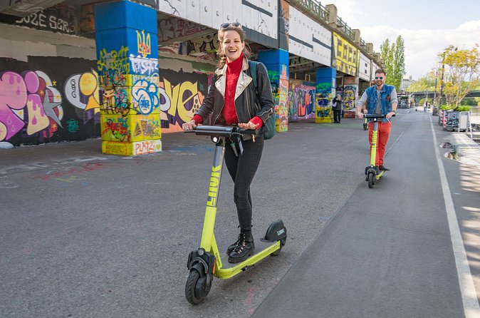 E-Scooter Tour through amazing Vienna! - Donaukanal: swap monuments for water views