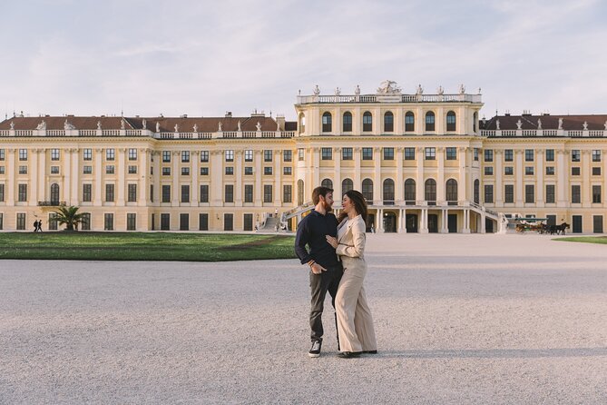 Experience Vienna with a local professional photographer - Stop 2: Schönbrunn Palace Front for Big, Regal Frames