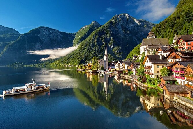 From Salzburg: Private Day Trip to Hallstatt with St. Gilgen - Red Bull Headquarters in Fuschl am See: a weird, perfect starter scene