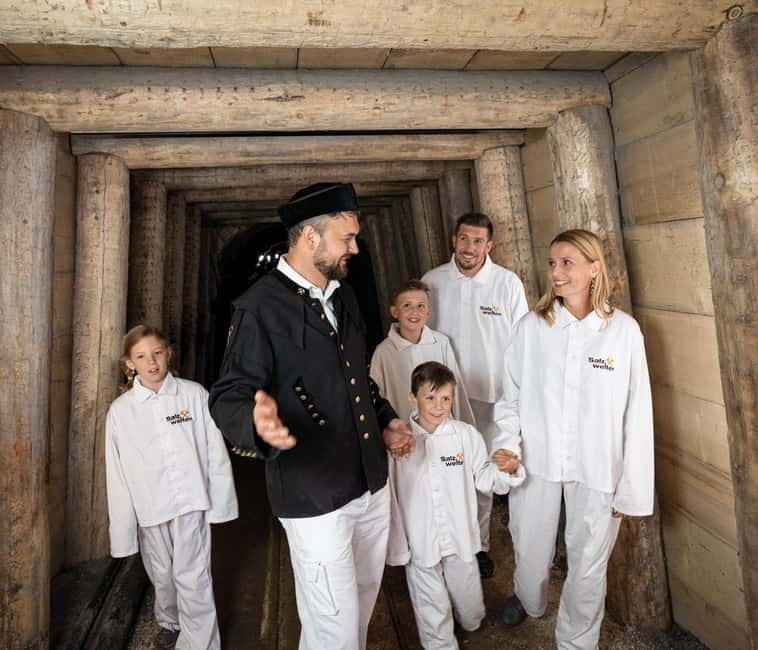 From Salzburg: Salt Mines Package - The White Gold Adventure - The main action: mine train and wooden miners’ slides