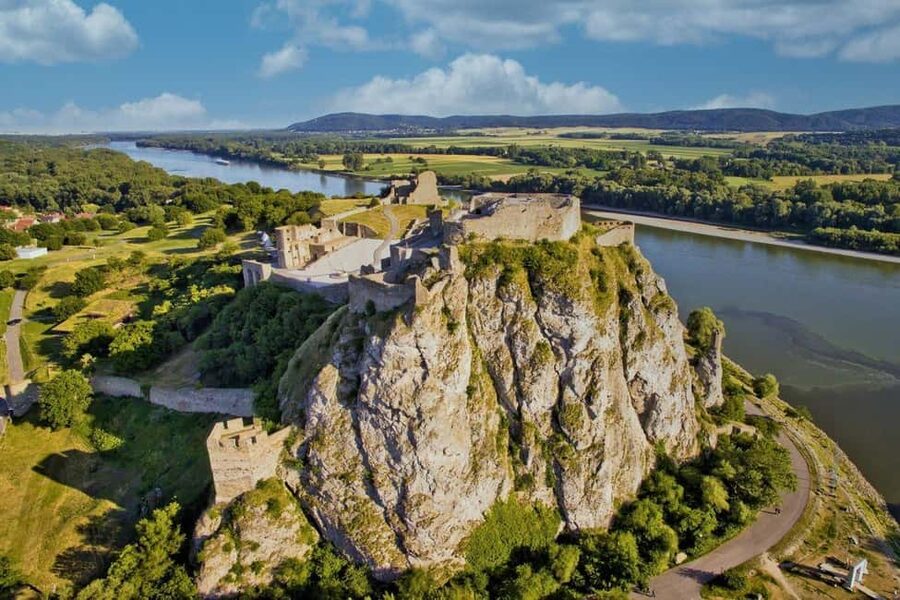 From Vienna: Bratislava & Countryside Guided Half Day Tour - Smolenice Castle: photo towers and woodland calm