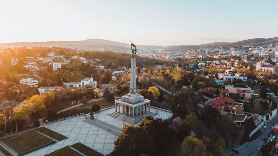 From Vienna: Bratislava with Local Guide, Castle & UFO Views - Blue Church: the quick fairy-tale stop you’ll remember