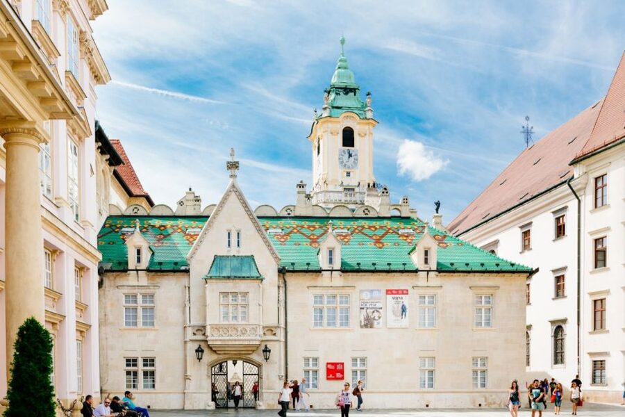 From Vienna: Guided Tour to Bratislava with Speed Boat Ride - The Castle Upgrade: The Oldtimer Ride Option to Save Time and Effort