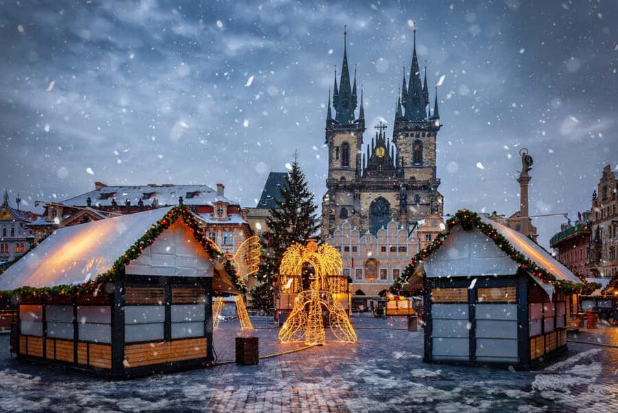 From Vienna: Prague City Guided Tour With Hotel Pickup - Christmas Markets in Prague: Old Town Square and Wenceslas Square Magic