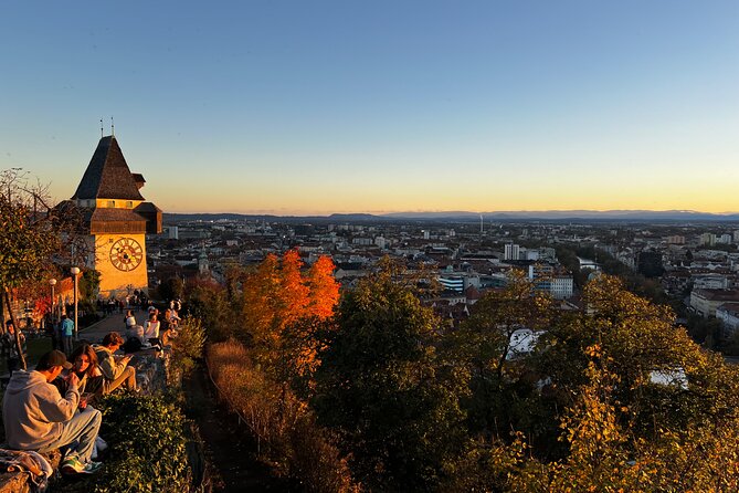 Graz Funicular Ride and Schlossberg Picnic Experience - Schlossberg Starts at Taubenbrunnen, Then Moves You Up Fast