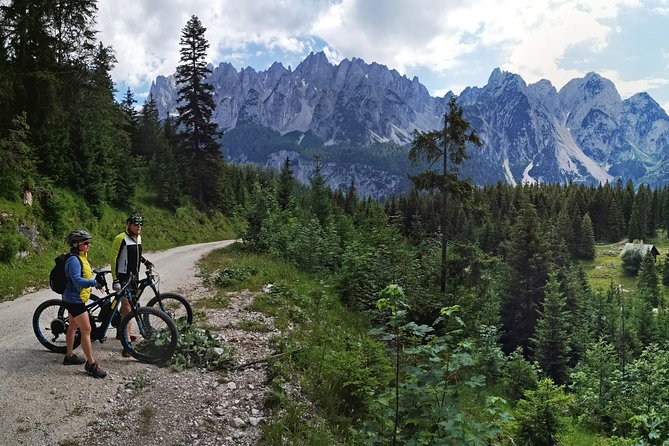 Guided e-bike tour of the alpine pastures in the Salzkammergut - Gosauseen: the optical highlight at the end of the ride