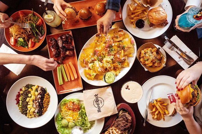 Hard Rock Cafe Vienna with Set Menu for Lunch or Dinner - The Vienna Atmosphere: Bars, Terrace, and Acoustic Moments