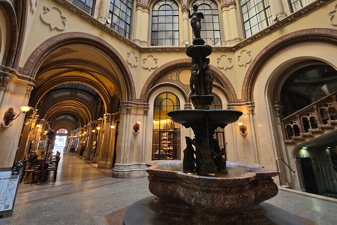 Highlights of Vienna in a Historical & Cultural 3h Walking Tour - Freyung Passage and Cafe Central corner: a quick taste of classic café Vienna