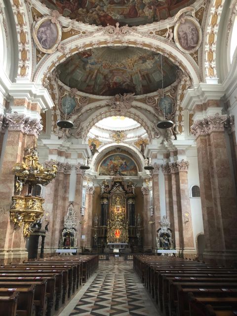 Innsbruck - "Welcome Tour" by Per Pedes. Guided City Tour. - Inn Bridge and Nordkette Views, Why the Geography Matters