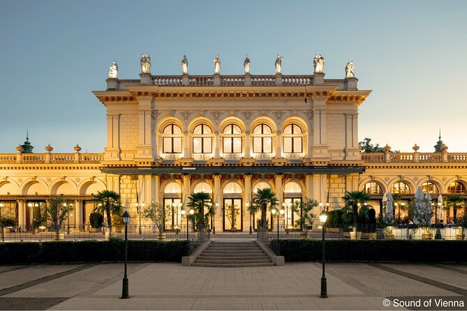Kursalon Vienna: Strauss and Mozart Concert With Dinner - VIP upgrade: front-row comfort, sparkling wine, and the one thing to double-check