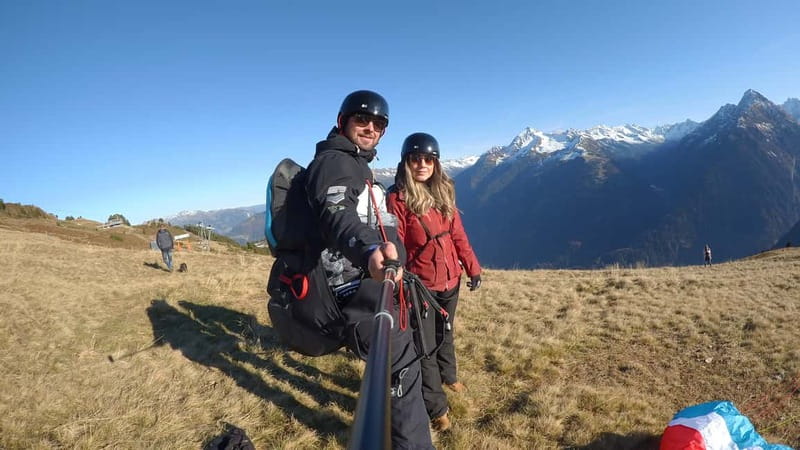 Mayrhofen: Private Paragliding Flight - All Levels - Freedom - Suit up and launch: what the 20-25 minute tandem flight feels like