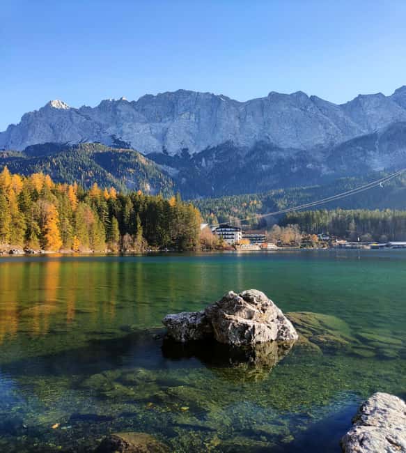 Munich: Neuschwanstein & Zugspitze, Eibsee + Austria, Privat - Neuschwanstein Castle: Fairy-Tale Outside Views and the Inside Ticket Reality