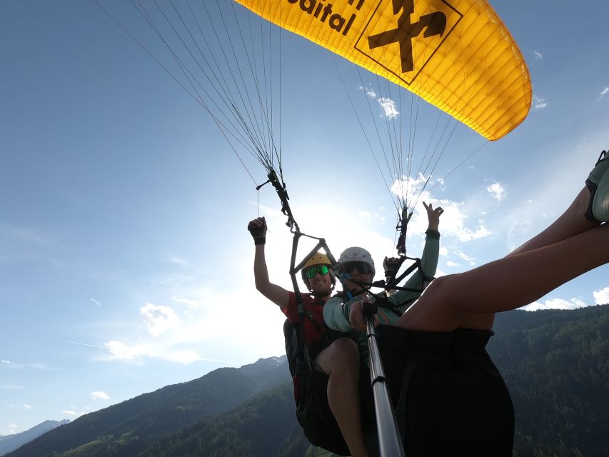 Neustift im Stubaital: Panoramic Tandem Paragliding Flight - Entering Parafly territory at Neustift’s landing field