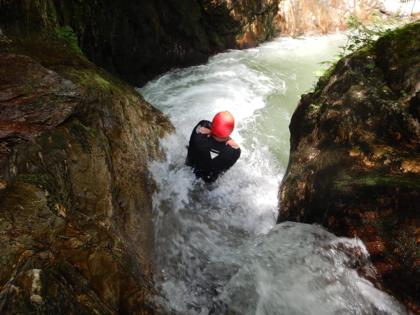 Oetztal: Canyoning "ClearWater" - Bridge Abseil first: the coaching that makes it click
