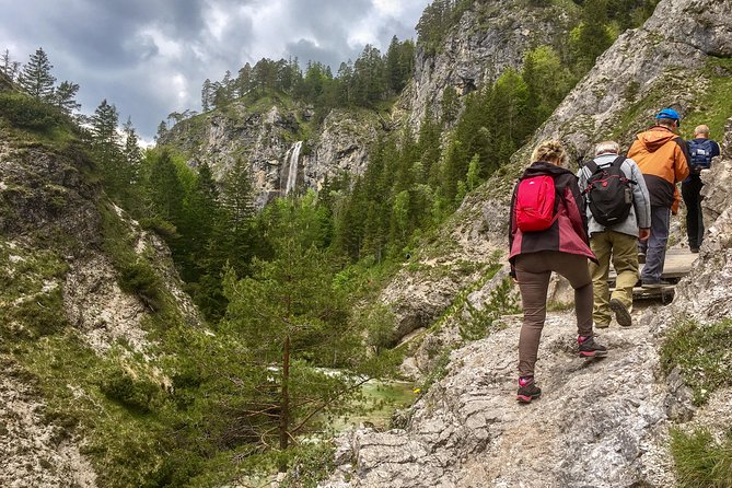 Ötschergräben Grand Canyon of Austria - First section in the Ötschergraben gorge: waterfalls and a downhill start