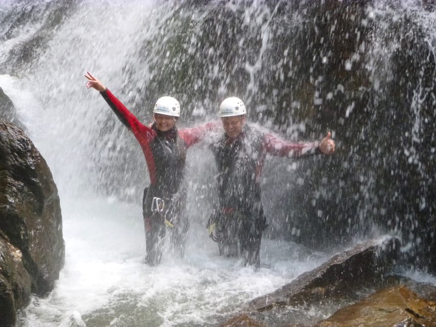 Ötztal: Canyoning at Alpenrosenklamm for Beginners - Outdoor center perks: showers, changing rooms, pool access, and Schnapps