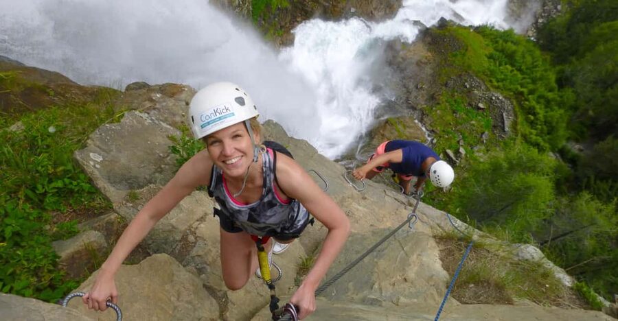 Ötztal: Via Ferrata Climbing at Stuibenfall - The 220-meter wow factor: how to enjoy the height without rushing