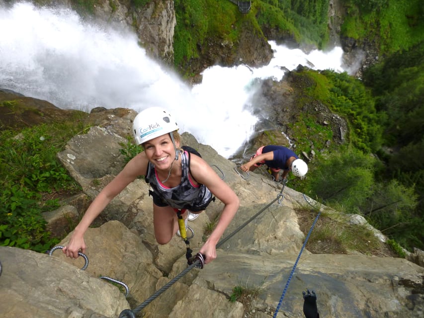 Ötztal: Via Ferrata Climbing Tour at Lehner Waterfall - Hitting the Outdoorzentrum and getting ready for the climb