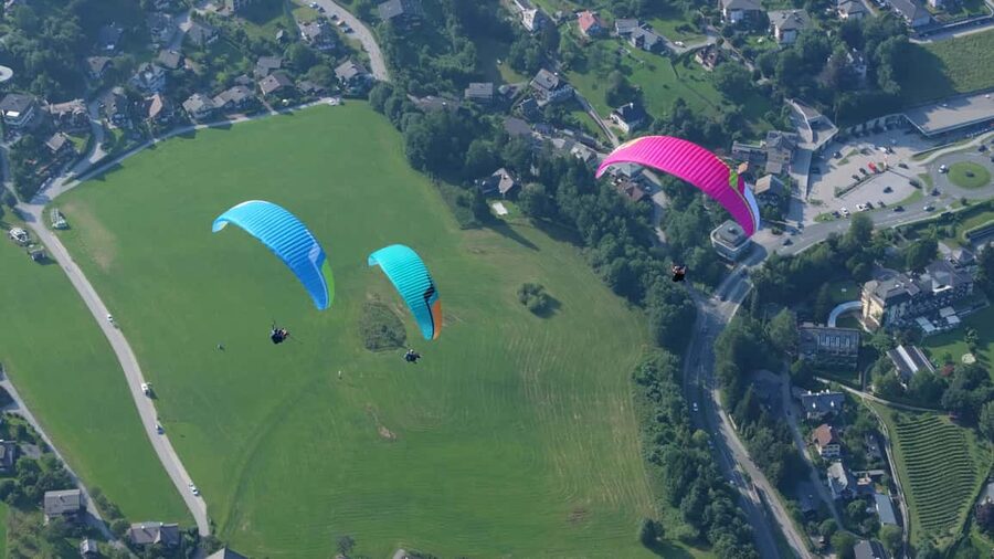 Paragliding Tandem in Salzkammergut / Sound of Music Flight - Price of about $187, and where the value really comes from