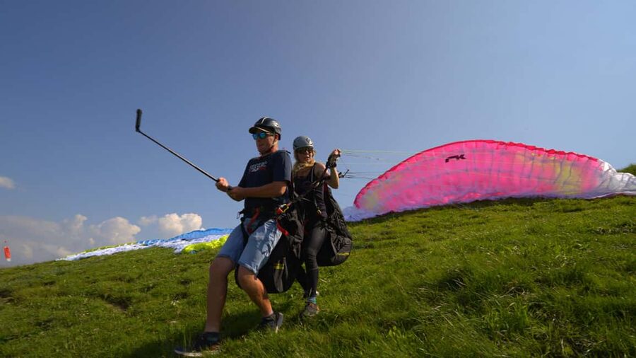 Paragliding Tandem in Salzkammergut / Sound of Music Flight - What the 90 minutes actually feel like