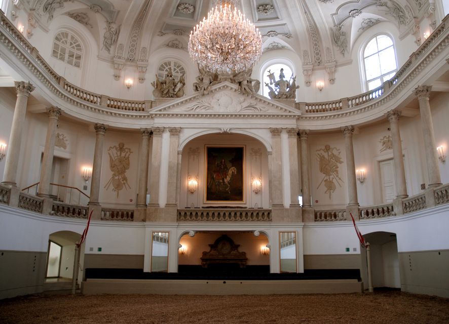 Performance Of The Lipizzans At Spanish Riding School - The Baroque Winter Riding School at Hofburg Palace
