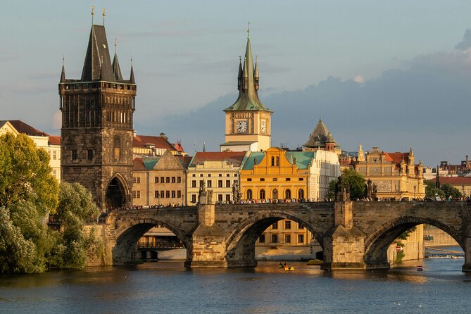 Prague Full-Day Guided Tour From Vienna - Charles Bridge: the iconic first photo stop