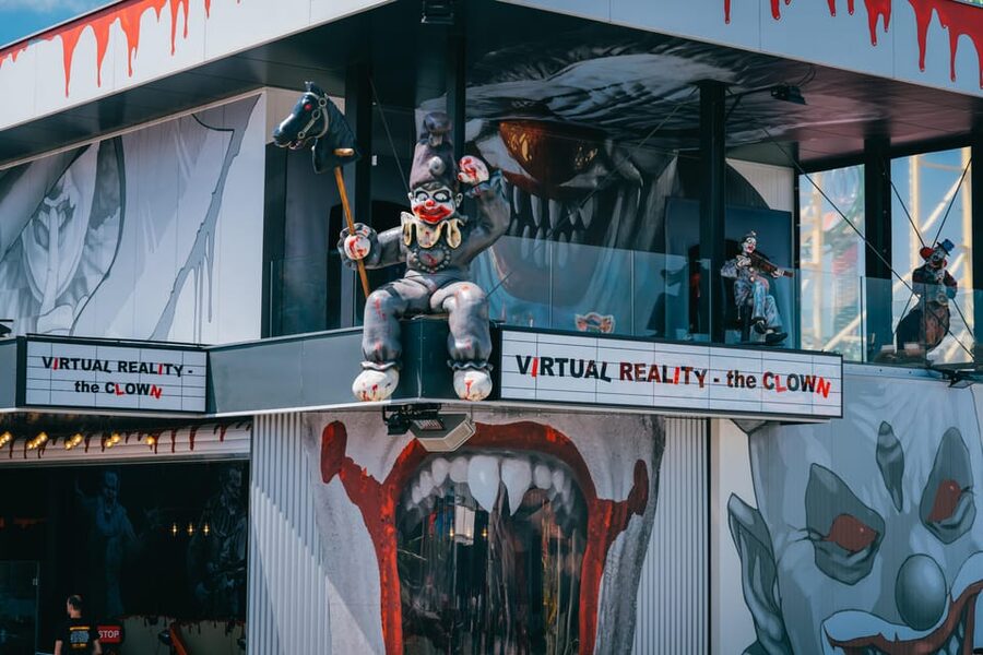 Prater Super Ticket - The Clown VR: spooky fun on a 150-meter track