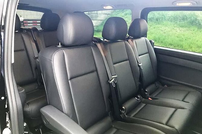 Private airport transfer in Vienna for up to 8 people in minibus - Key points at a glance