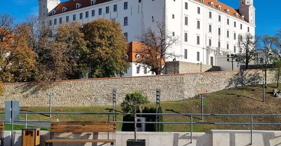 Private day trip to Bratislava from Vienna - UFO Observation Deck: 45 Minutes of Quirky, Photo-Friendly Fun