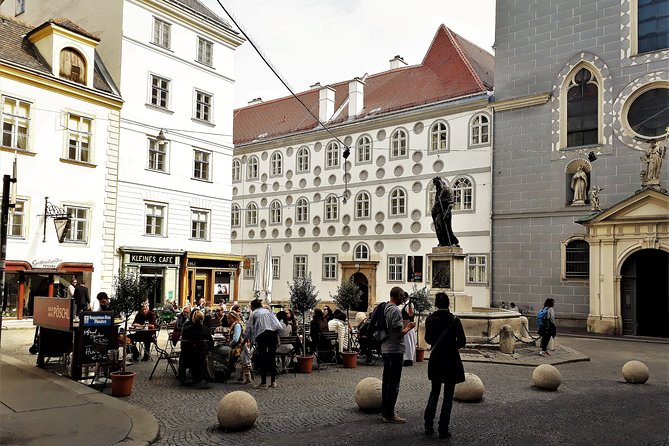 Private Hidden Vienna Walk — Stories Behind Quiet Corners - Judenplatz and the Holocaust Memorial: A Square With Real Gravity