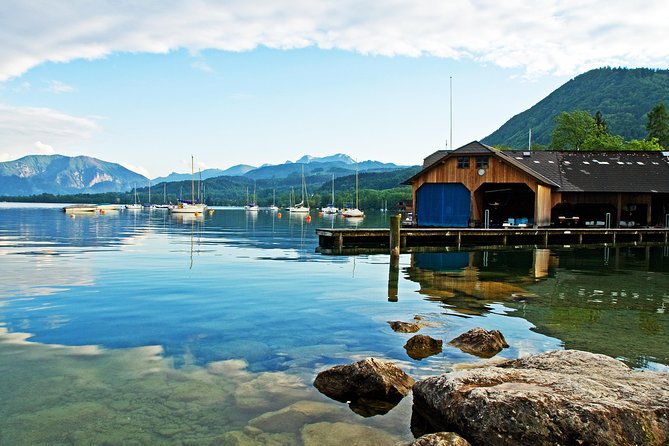 Private Tour Vienna to Salzburg via Wachau & Lake District - Mondsee and St. Michael’s Basilica: the Sound of Music wedding church stop