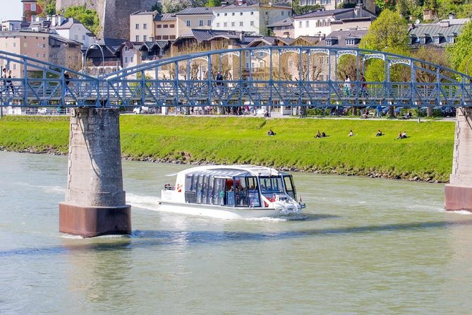 River Cruise to Hellbrunn, Palace & world-famous trick fountains - Step One: The Salzach River Cruise Through Old Salzburg