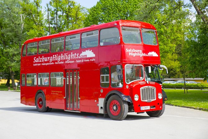River Cruise to Hellbrunn, Palace & world-famous trick fountains - Transfers by London Double-Decker Bus: Easy Convenience, One Possible Hassle