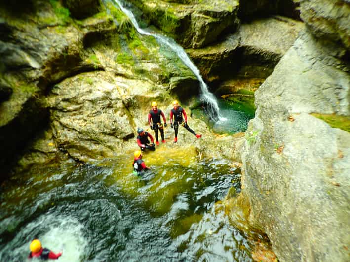 Salzburg: Advanced Canyoning on the Strubklamm - Where you start at Golling base camp, and how the transfer really works
