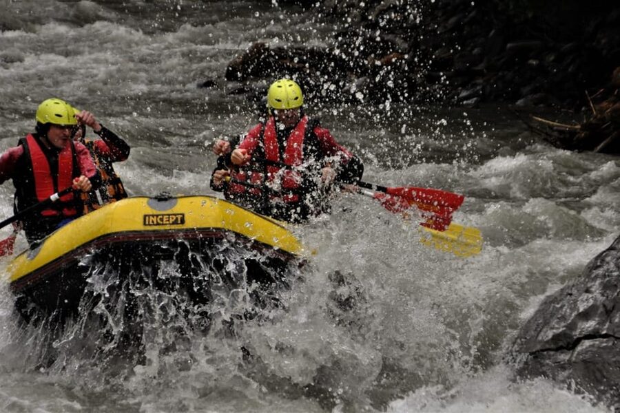 Salzburg: Canyoning and Rafting Experience with Lunch - After lunch: Salzach River rafting with onboard command practice