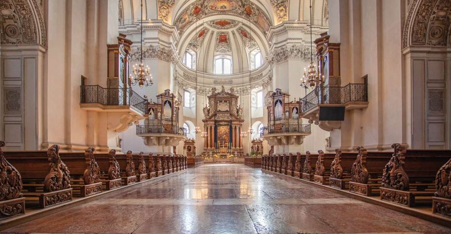 Salzburg Cathedral: Organ Concert at Midday - The cathedral setting: marble facade, baroque style, and light that changes everything