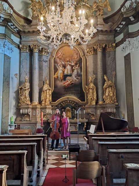 Salzburg: Classical Music Concert at the Mirabell - The performers: solo moments, chamber interplay, and a mother-son charm