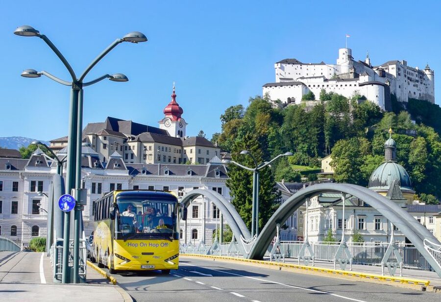 Salzburg: Hop-on Hop-off City Tour - Mirabellplatz to Mozarteum: the easiest way to start