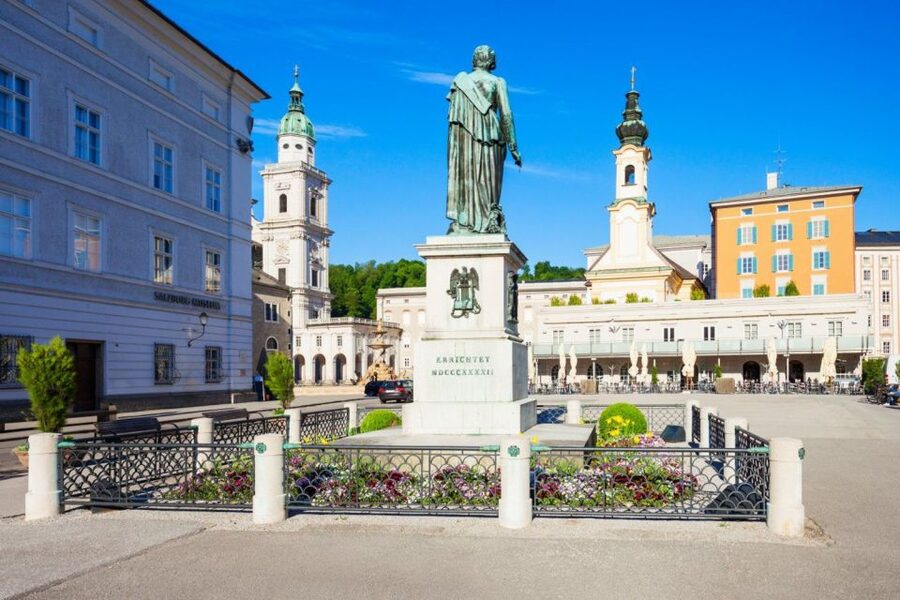 Salzburg: Life of Mozart Private Guided Walking Tour - Old Town anchors: Salzburg Cathedral and Mozart Square
