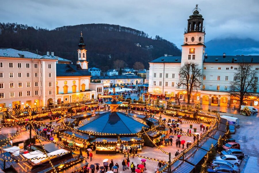 Salzburg: Old Town, Mozart, & Mirabell Gardens Walking Tour - Salzburg Cathedral, Kollegienkirche, and Residenzplatz in 60 minutes of baroque clarity
